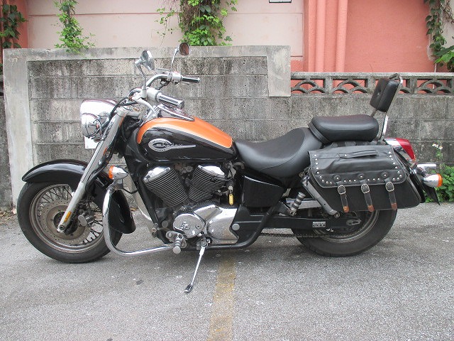 400 ホンダ シャドウクラシック オレンジ 沖縄 レンタルバイクのインリンク 格安 最安宣言中